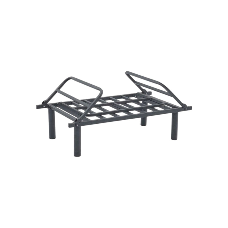 Metal Frame Loveseat With Removable Cushions