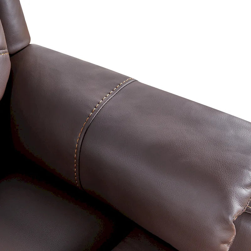 Black Power Recliner Chair, with Massage, Heating, USB Ports, Phone Holder, and Side Pockets, Adjustable Recline up to 139