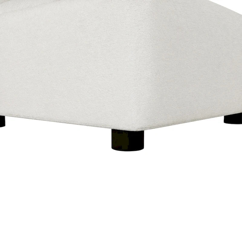 116 ular U-Shaped Velvet 6-Seat Sectional Sofa with Two Ottomans, Reversible Design for Customizable Living Space