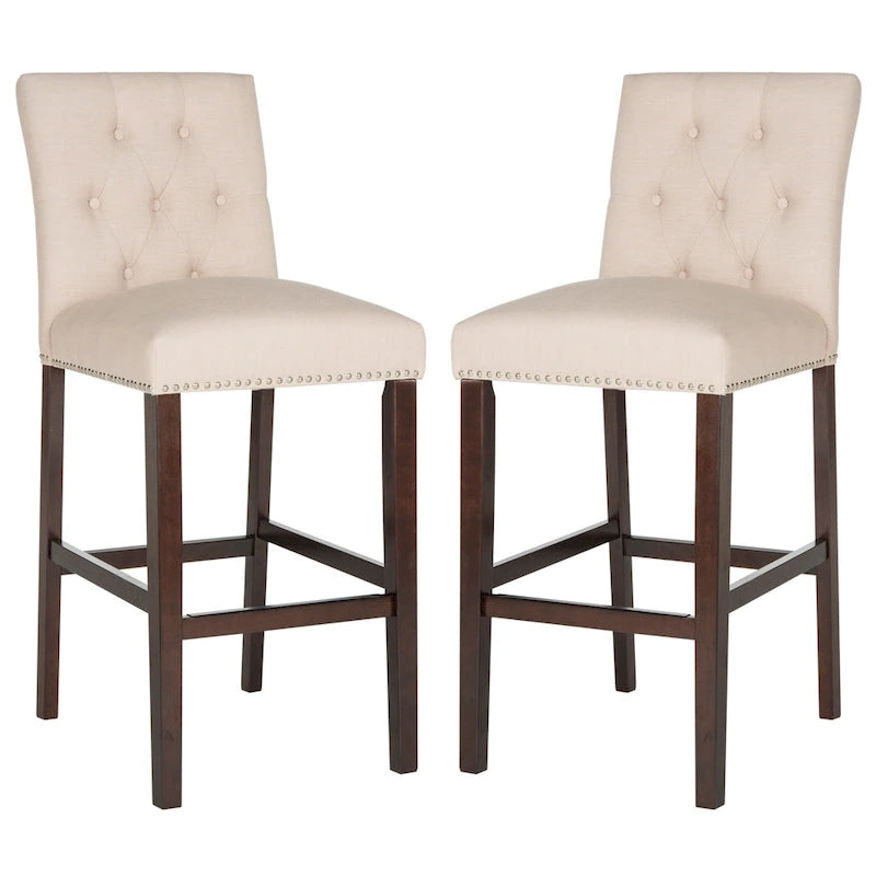 31.5 Inch Bar Stool (Set of 2) - 19 x 20 x 44 - 19Wx23Dx44H