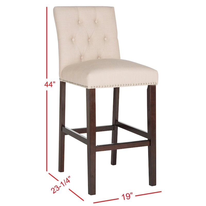 31.5 Inch Bar Stool (Set of 2) - 19 x 20 x 44 - 19Wx23Dx44H
