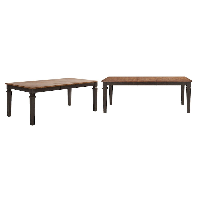 Solid Wood 64-82 Extendable Dining Table