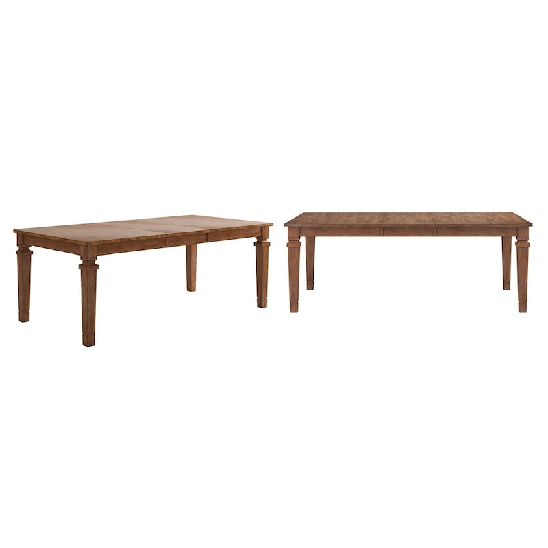 Solid Wood 64-82 Extendable Dining Table