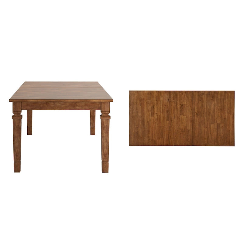Solid Wood 64-82 Extendable Dining Table
