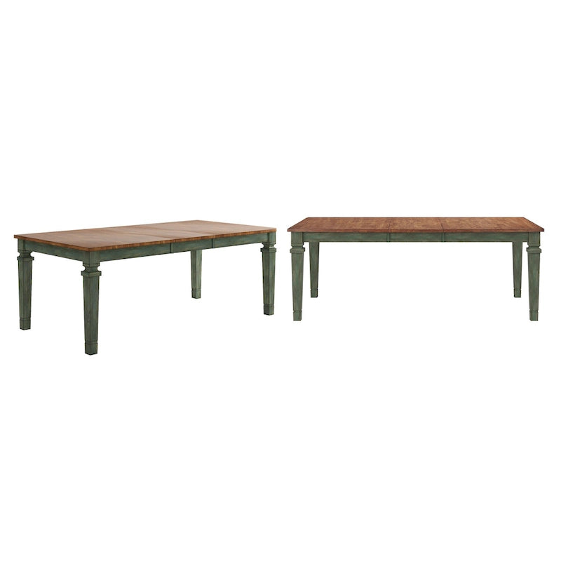 Solid Wood 64-82 Extendable Dining Table