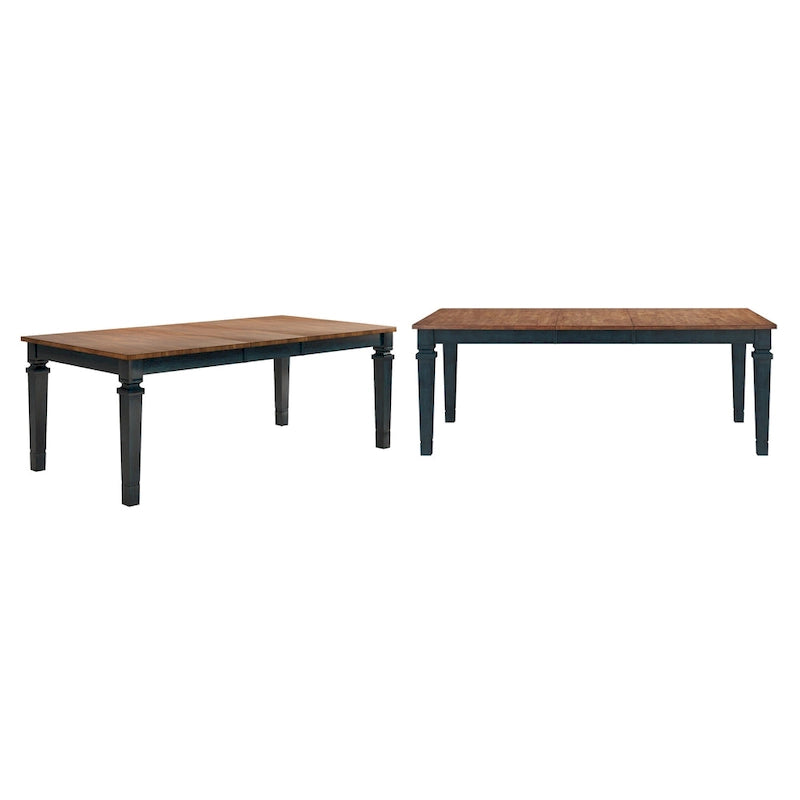 Solid Wood 64-82 Extendable Dining Table