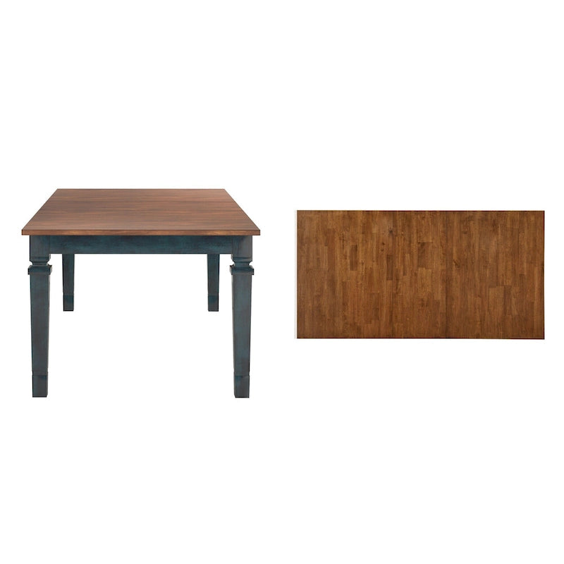 Solid Wood 64-82 Extendable Dining Table