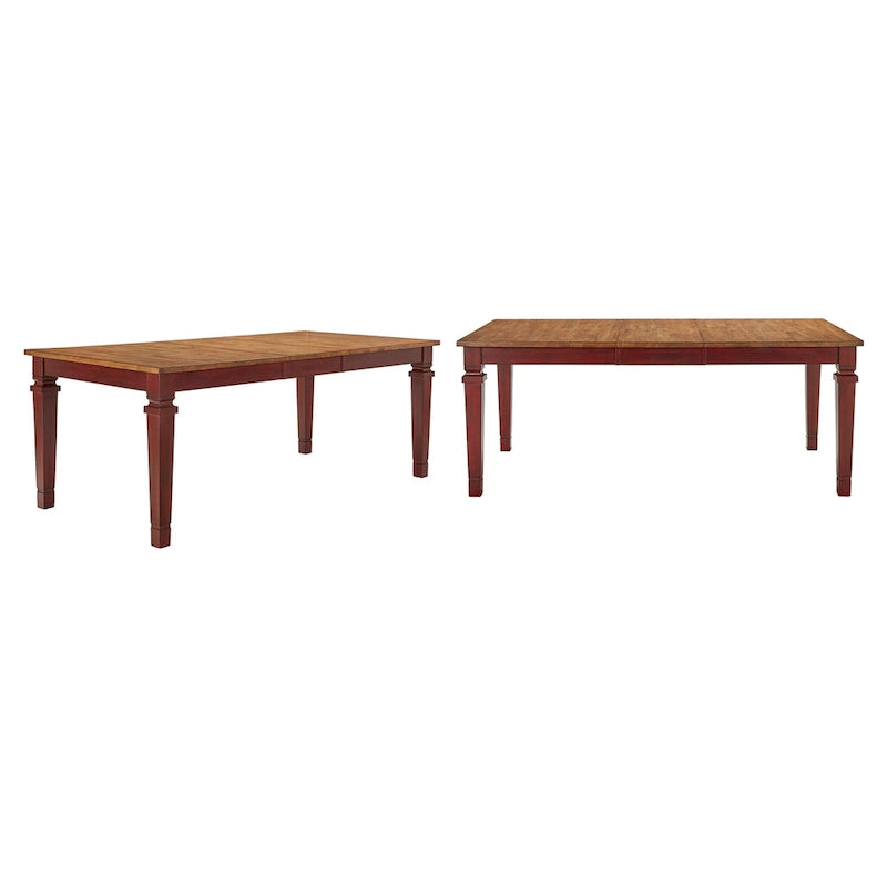 Solid Wood 64-82 Extendable Dining Table