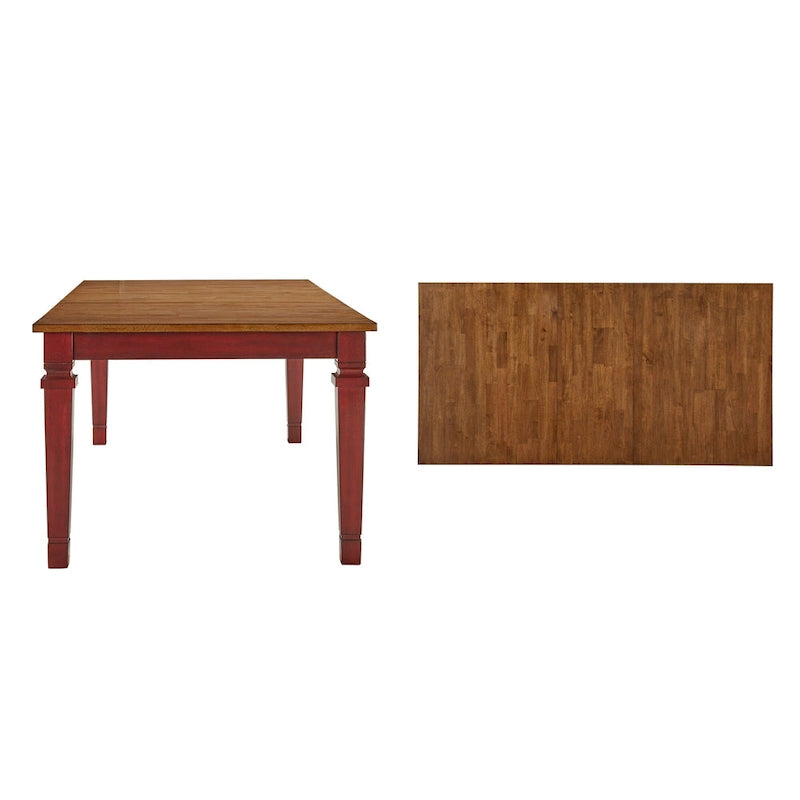 Solid Wood 64-82 Extendable Dining Table