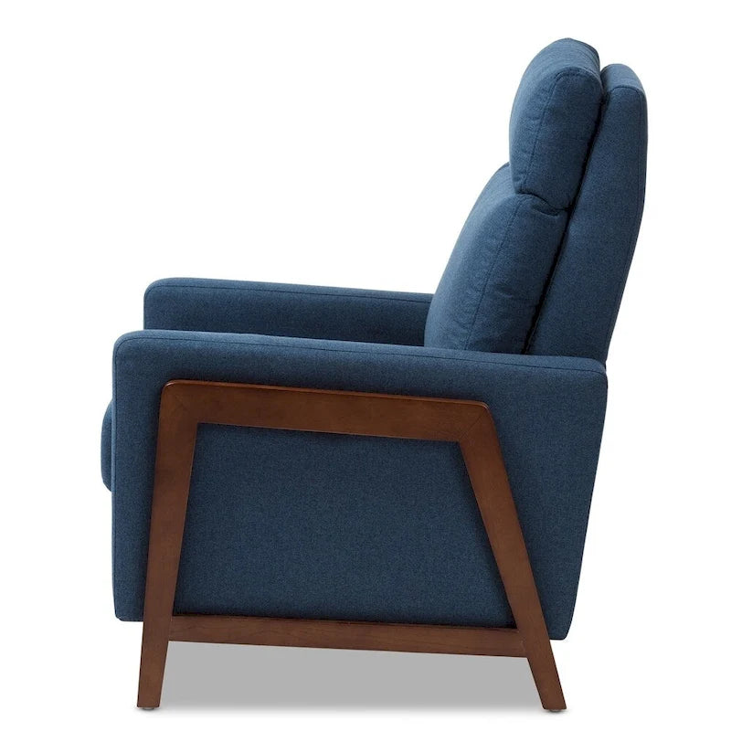 Mid-century Fabric Recliner by