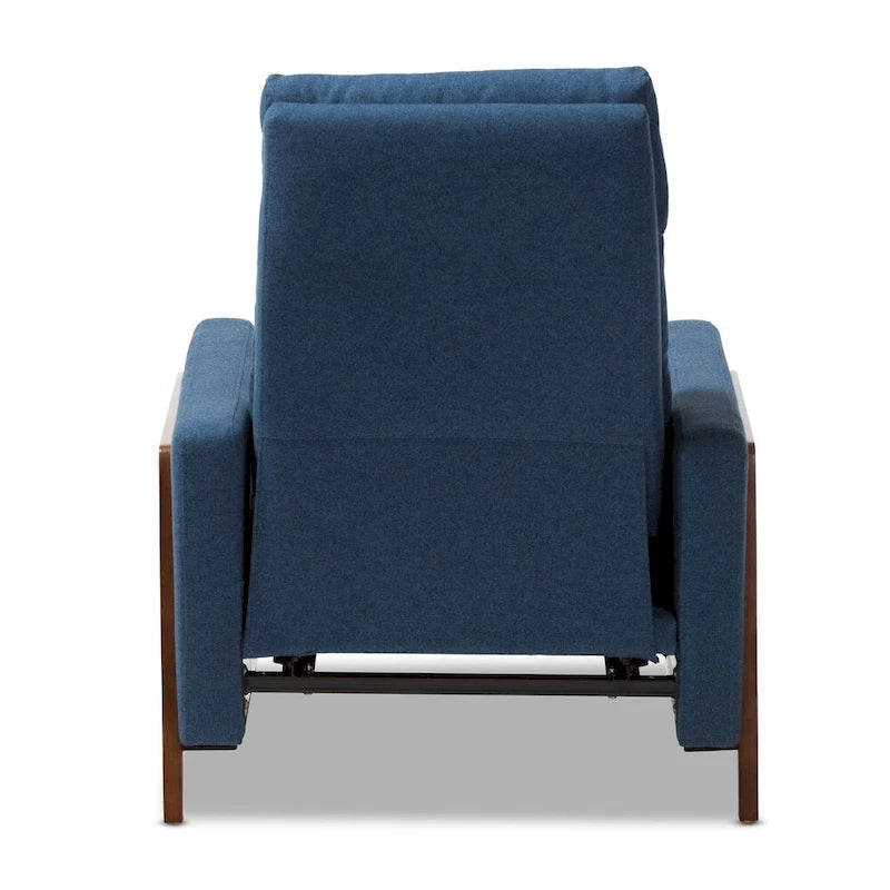 Mid-century Fabric Recliner by