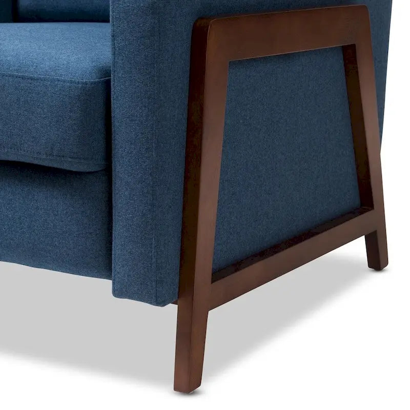 Mid-century Fabric Recliner by