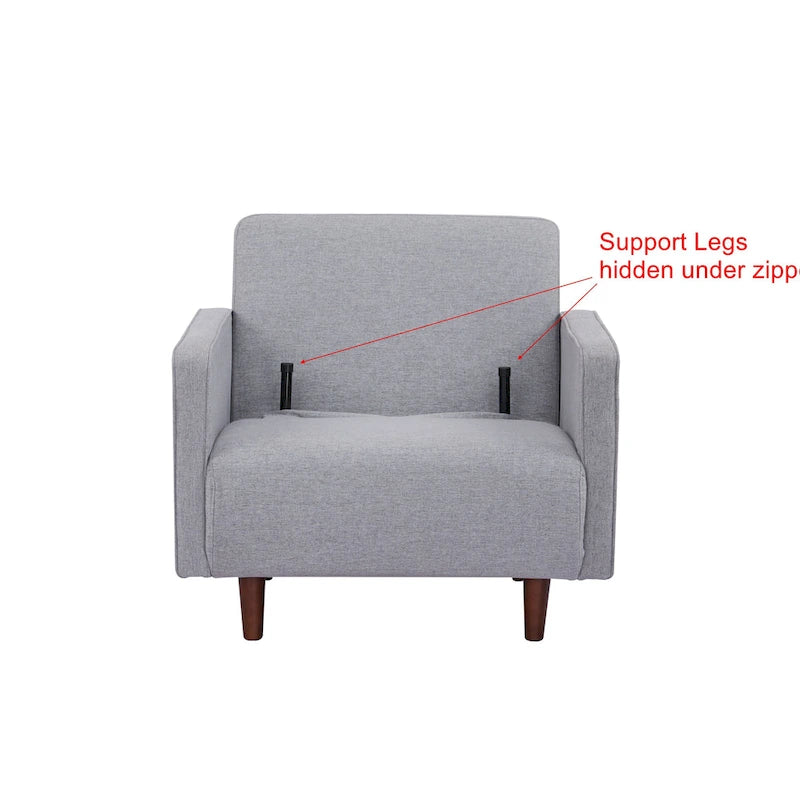 Daychair with armchair - Set of two