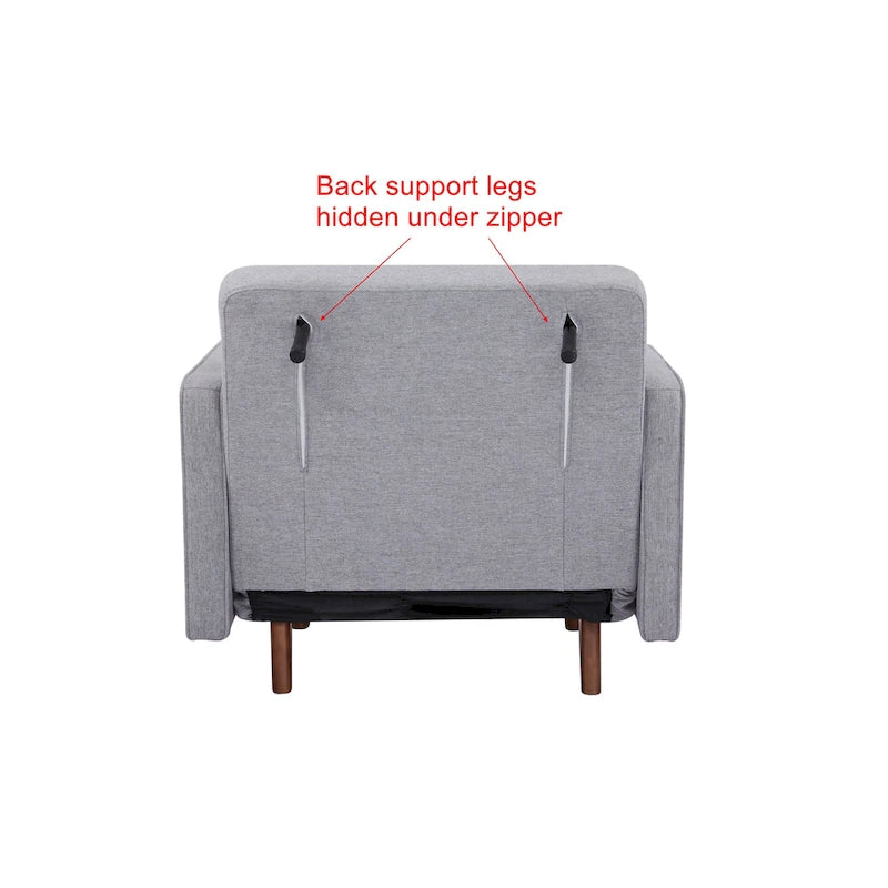 Daychair with armchair - Set of two