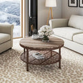 36 inches Round Coffee Table With Storage - 36*36*18 inches