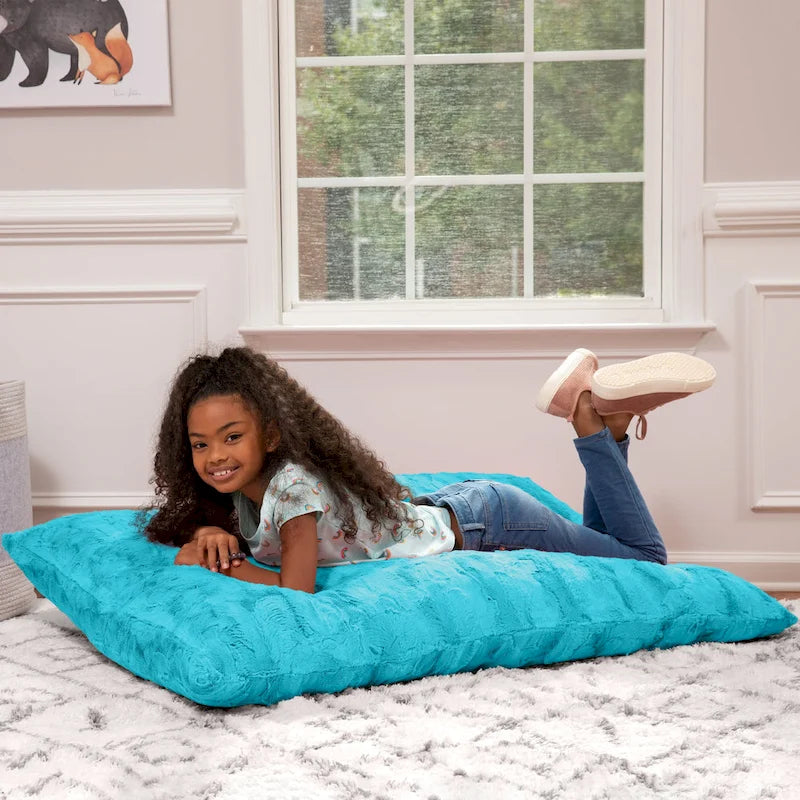 3.5 Foot Giant Decor Floor Pillow For Kids, Faux-Fur