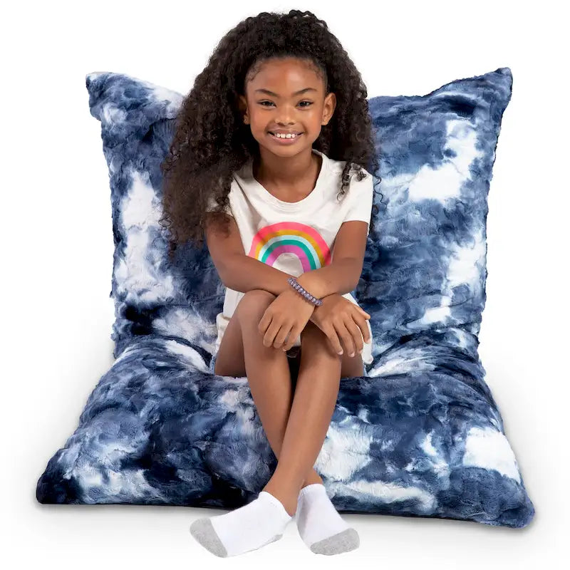 3.5 Foot Giant Decor Floor Pillow For Kids, Faux-Fur