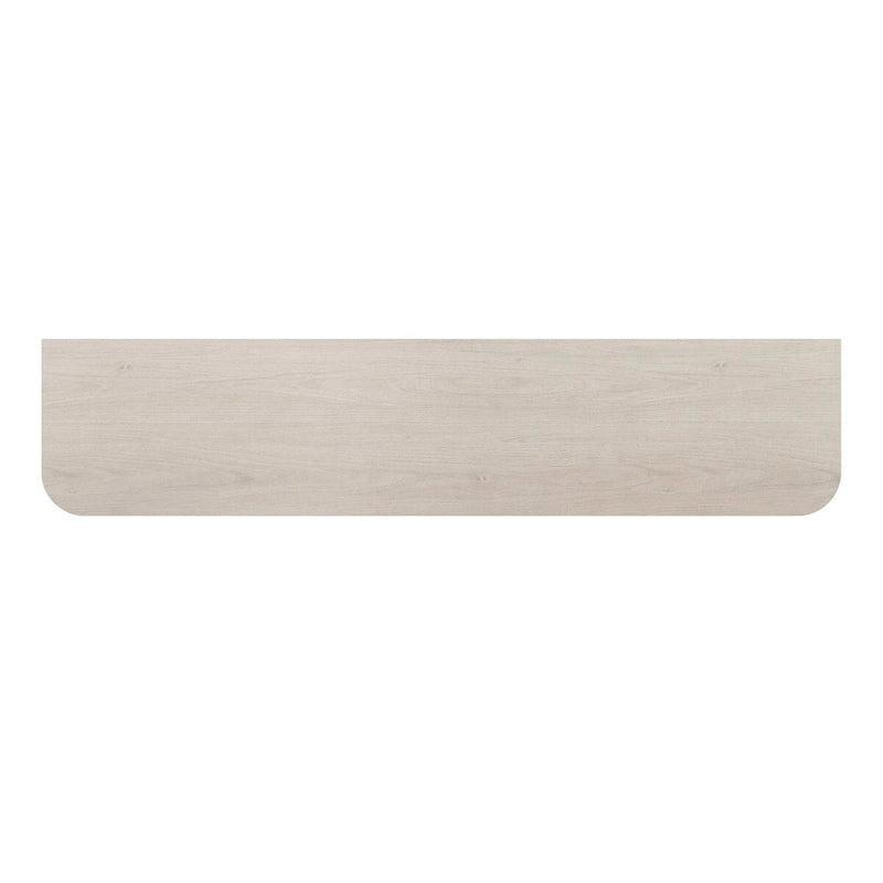 A rectangular TV cabinet, suitable for TVs with a width not exceeding 75-68 inches.