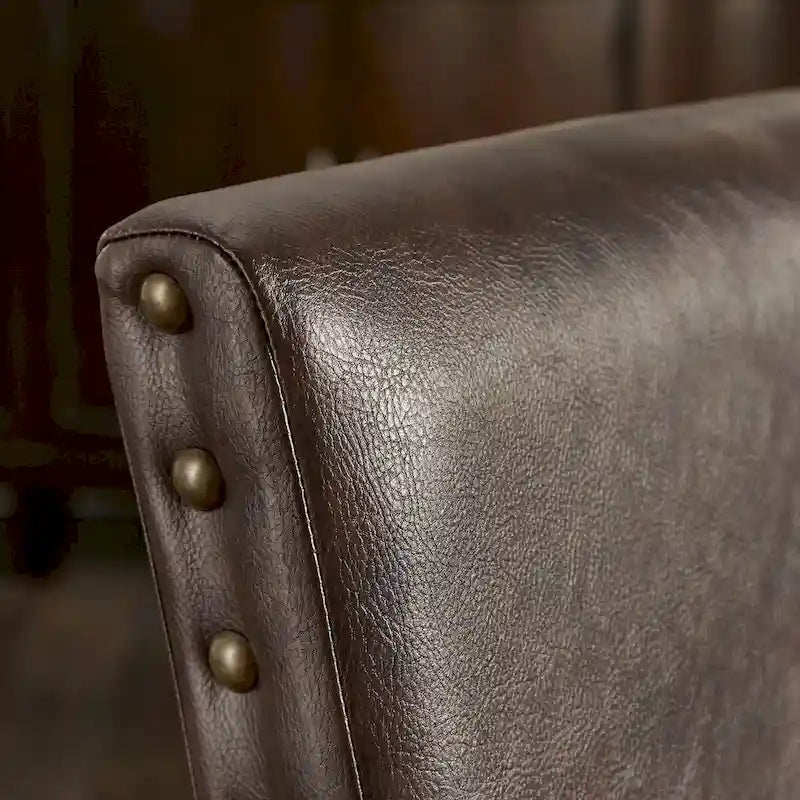 Nailhead Upholstered Dining Chairs (Set of 2) by