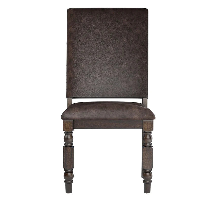 Nailhead Upholstered Dining Chairs (Set of 2) by