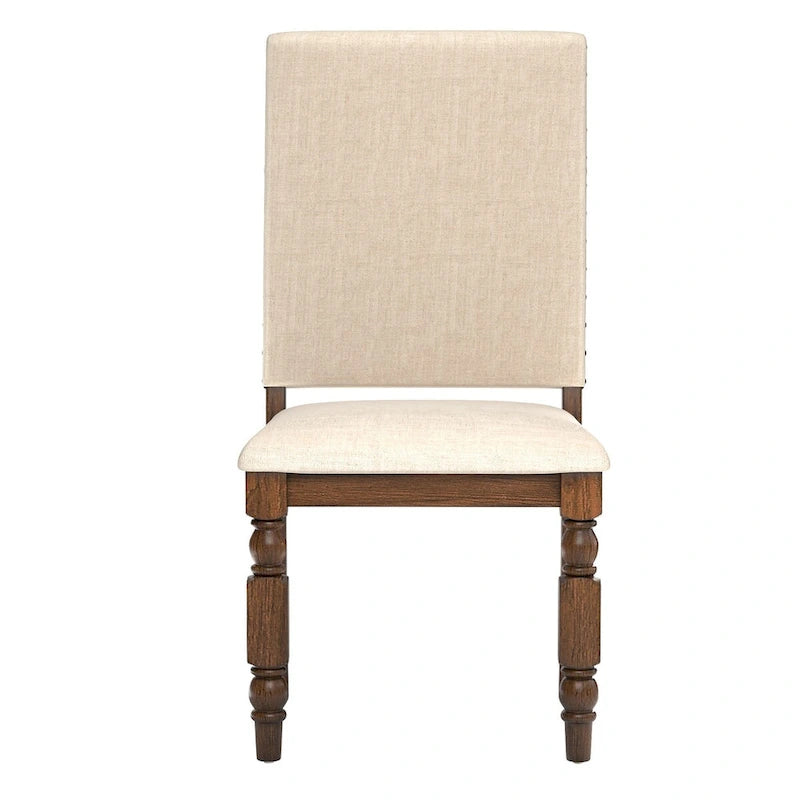 Nailhead Upholstered Dining Chairs (Set of 2) by