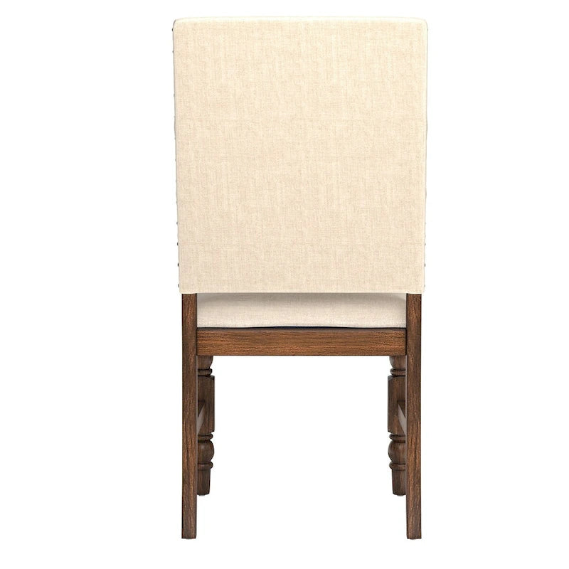 Nailhead Upholstered Dining Chairs (Set of 2) by