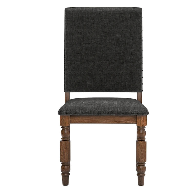 Nailhead Upholstered Dining Chairs (Set of 2) by