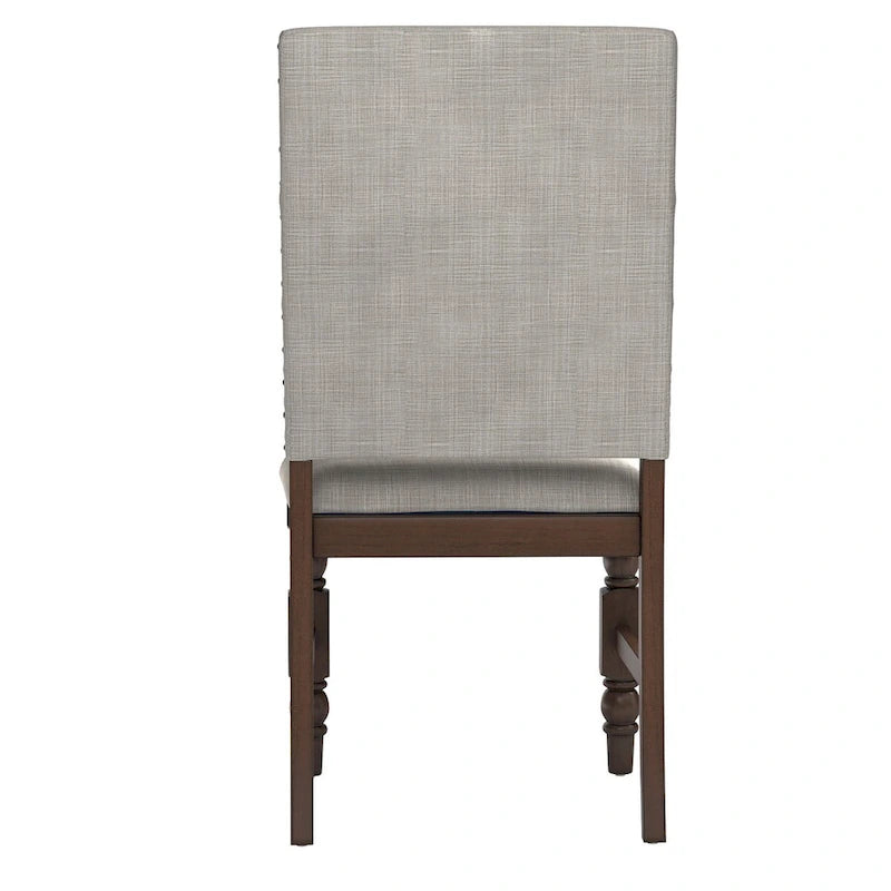 Nailhead Upholstered Dining Chairs (Set of 2) by